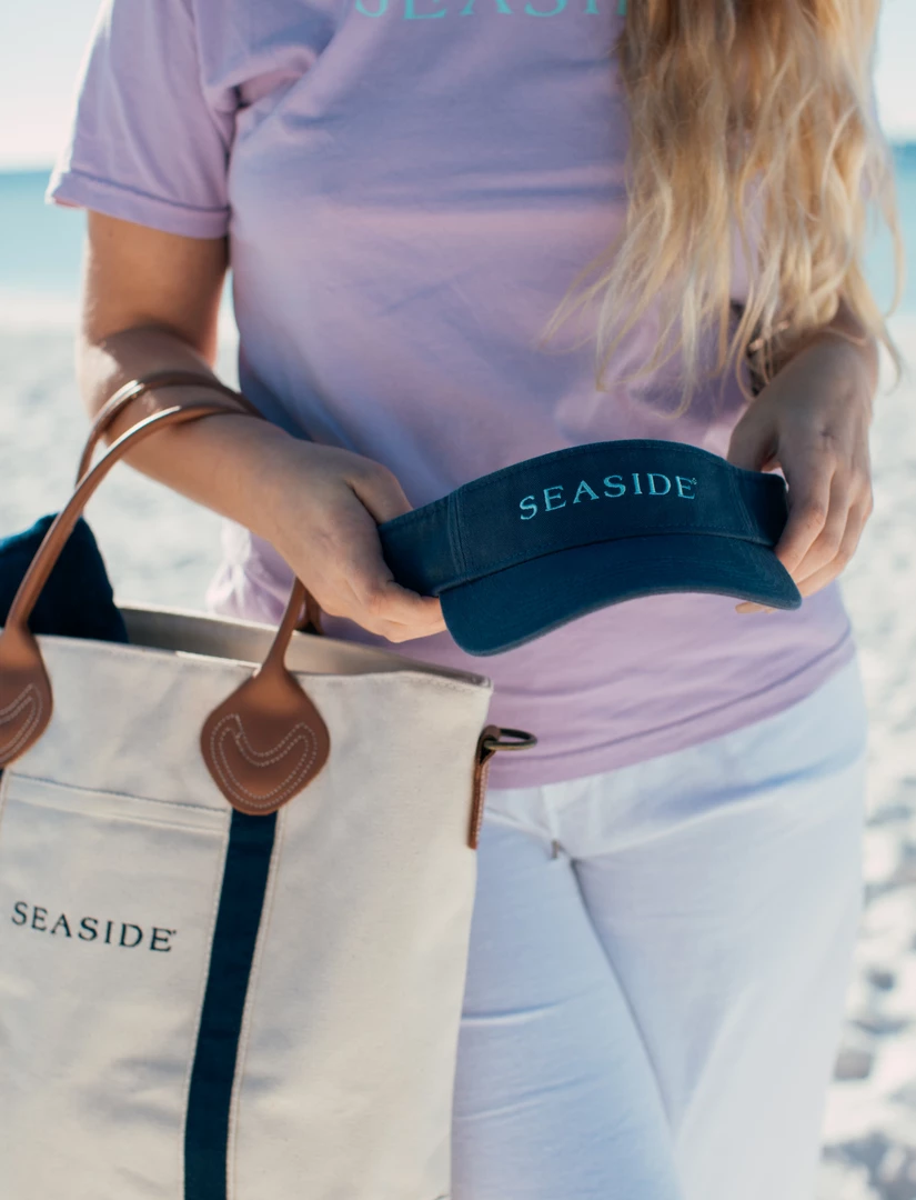 GEAR FOR SPO SEASIDE APPAREL Washed Navy Adult Seaside Visor 2 GEAR FOR SPO SEASIDE APPAREL Washed Navy Adult Seaside Visor