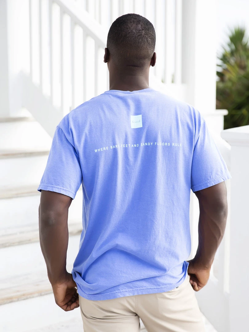 TYCOON Florida Blue Shortsleeve Unisex Seaside Tee SEASIDE APPAREL 2 TYCOON Florida Blue Shortsleeve Unisex Seaside Tee SEASIDE APPAREL