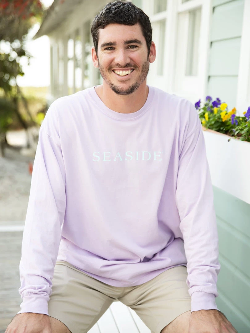 GARMENT GEAR SEASIDE APPAREL Orchid Longsleeve Unisex Tee 1 GARMENT GEAR SEASIDE APPAREL Orchid Longsleeve Unisex Tee