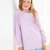 TFORMATION KIDS Youth Orchid Longsleeve Seaside Tee
