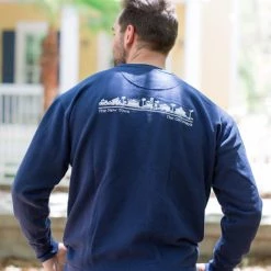 GARMENT GEAR Navy Unisex Seaside Sweatshirt