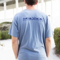 GARMENT GEAR SEASIDE APPAREL Blue Jean Shortsleeve Unisex Seaside Tee