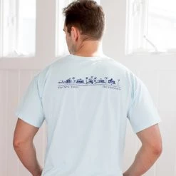 GARMENT GEAR Chambray Shortsleeve Unisex Seaside Tee