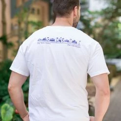 GARMENT GEAR White Shortsleeve Unisex Seaside Tee