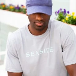 GEAR FOR SPO Navy & Mint Adult Seaside Hat SEASIDE APPAREL