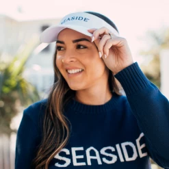 GEAR FOR SPO White Adult Seaside Visor SEASIDE APPAREL