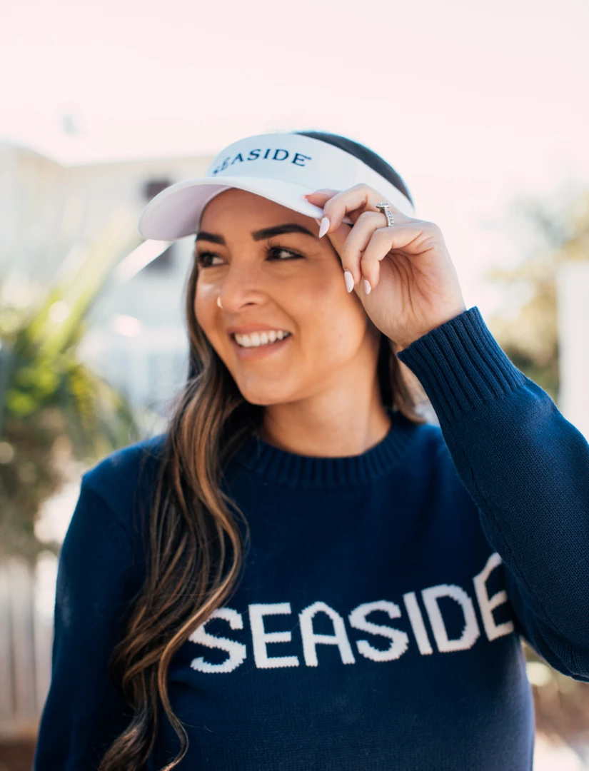GEAR FOR SPO White Adult Seaside Visor SEASIDE APPAREL 1 GEAR FOR SPO White Adult Seaside Visor SEASIDE APPAREL