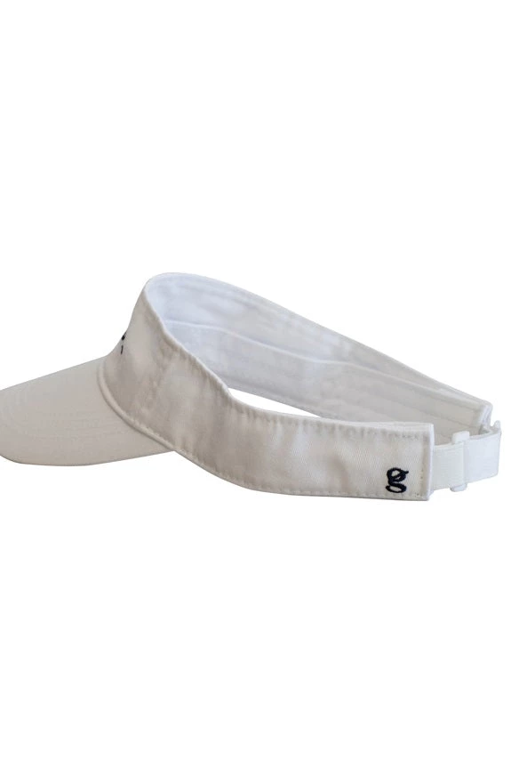 GEAR FOR SPO White Adult Seaside Visor SEASIDE APPAREL 3 GEAR FOR SPO White Adult Seaside Visor SEASIDE APPAREL