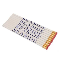 DISCOUNTMUGS Set Of 10 Seaside Pencils HOME & GIFTS