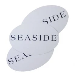 DISCOUNTMUGS HOME & GIFTS White Seaside Oval Magnet