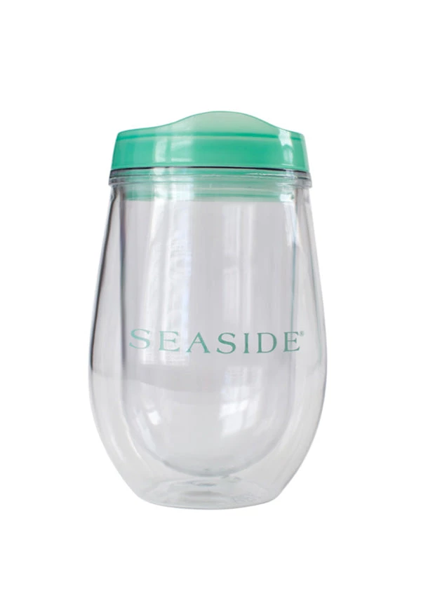 TRUEBRANDS HOME & GIFTS Seaside Wine Tumbler With Lid 1 TRUEBRANDS HOME & GIFTS Seaside Wine Tumbler With Lid