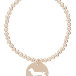ENEWTONDESIGN HOME & GIFTS Classic Gold Bracelet With Bud Disc
