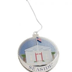 BEACONDESIGN Seaside Post Office Christmas Ornament HOME & GIFTS