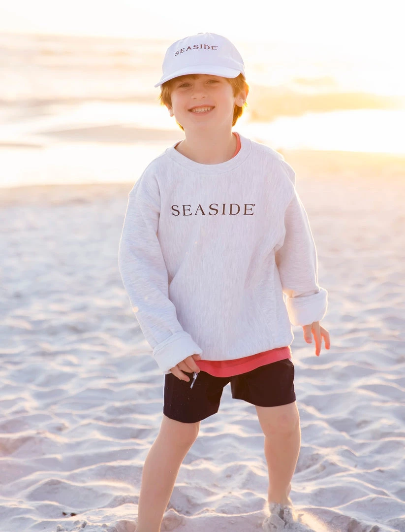 CHAMPION KIDS Grey Youth Reverse Weave Crewneck Sweatshirt 3 CHAMPION KIDS Grey Youth Reverse Weave Crewneck Sweatshirt