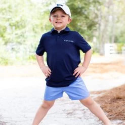 UNDERARMOUR Navy Boy's Under Armour Polo