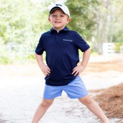 UNDERARMOUR Navy Boy's Under Armour Polo