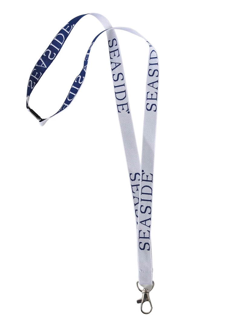 SIGNATUREPINS White Seaside Lanyard 1 SIGNATUREPINS White Seaside Lanyard