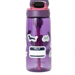 ETSEXPRESS Eggplant Seaside Sticker Kids Bottle