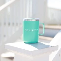 ETSEXPRESS Mint Seaside Camper Mug 16 Oz HOME & GIFTS