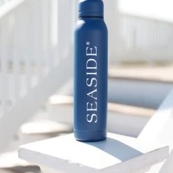 ETSEXPRESS HOME & GIFTS Navy Seaside Silo Bottle
