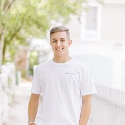 HONEYBEETEES Seaside Water Tower Throwback Tee