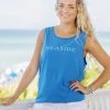 SOWALINK SEASIDE APPAREL Florida Blue Unisex Seaside Tank