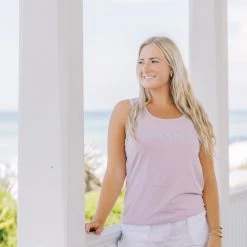 SOWALINK SEASIDE APPAREL Orchid Unisex Seaside Tank