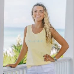 SOWALINK Butter Unisex Seaside Tank SEASIDE APPAREL