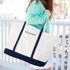 CBSTATION HOME & GIFTS Seaside Large Boat Tote