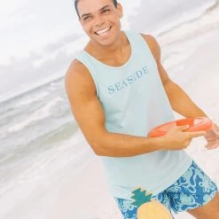 SOWALINK Mint Unisex Seaside Tank SEASIDE APPAREL